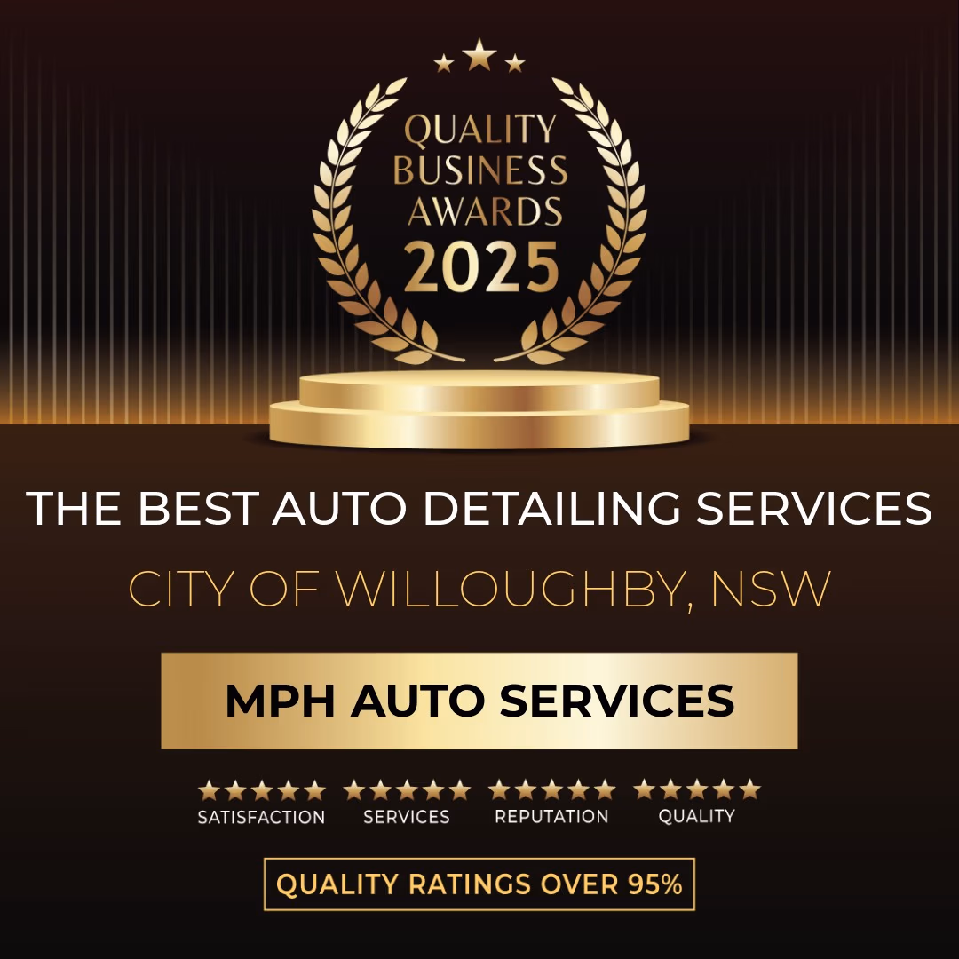MPH Auto Services Winner 2025 Best Auto Detailing Qulaity Business Awards